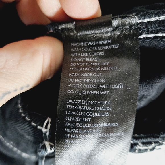 UO URBAN OUTFITTERS | high waist cargo wide leg relaxed skate jeans - Picture 10 of 12